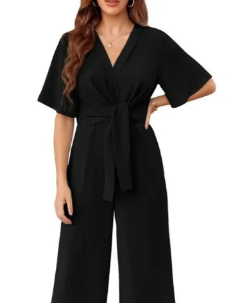 Women's Jumpsuit Casual Solid Color
