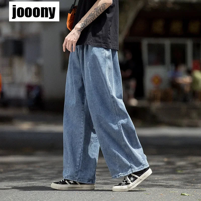 Men's Jeans Hip Hop Streetwear  Neutral Denim