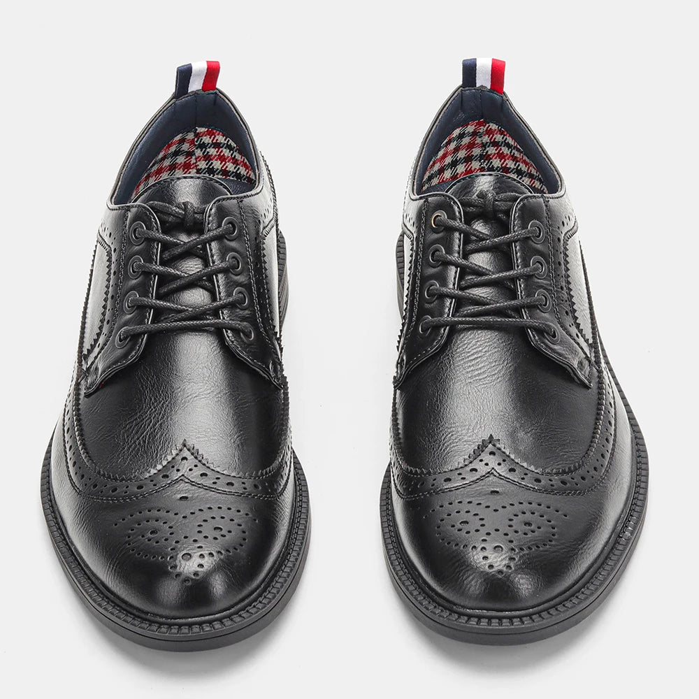 Dress Shoes Man Business Stylish Comfortable