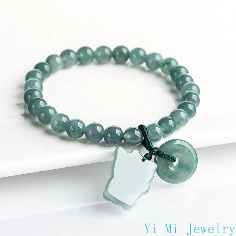 Natural A-grade Jade Bracelet