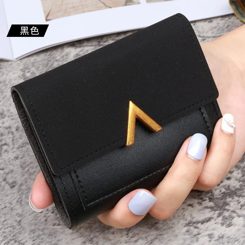 Women's Leather Wallet with Zipper