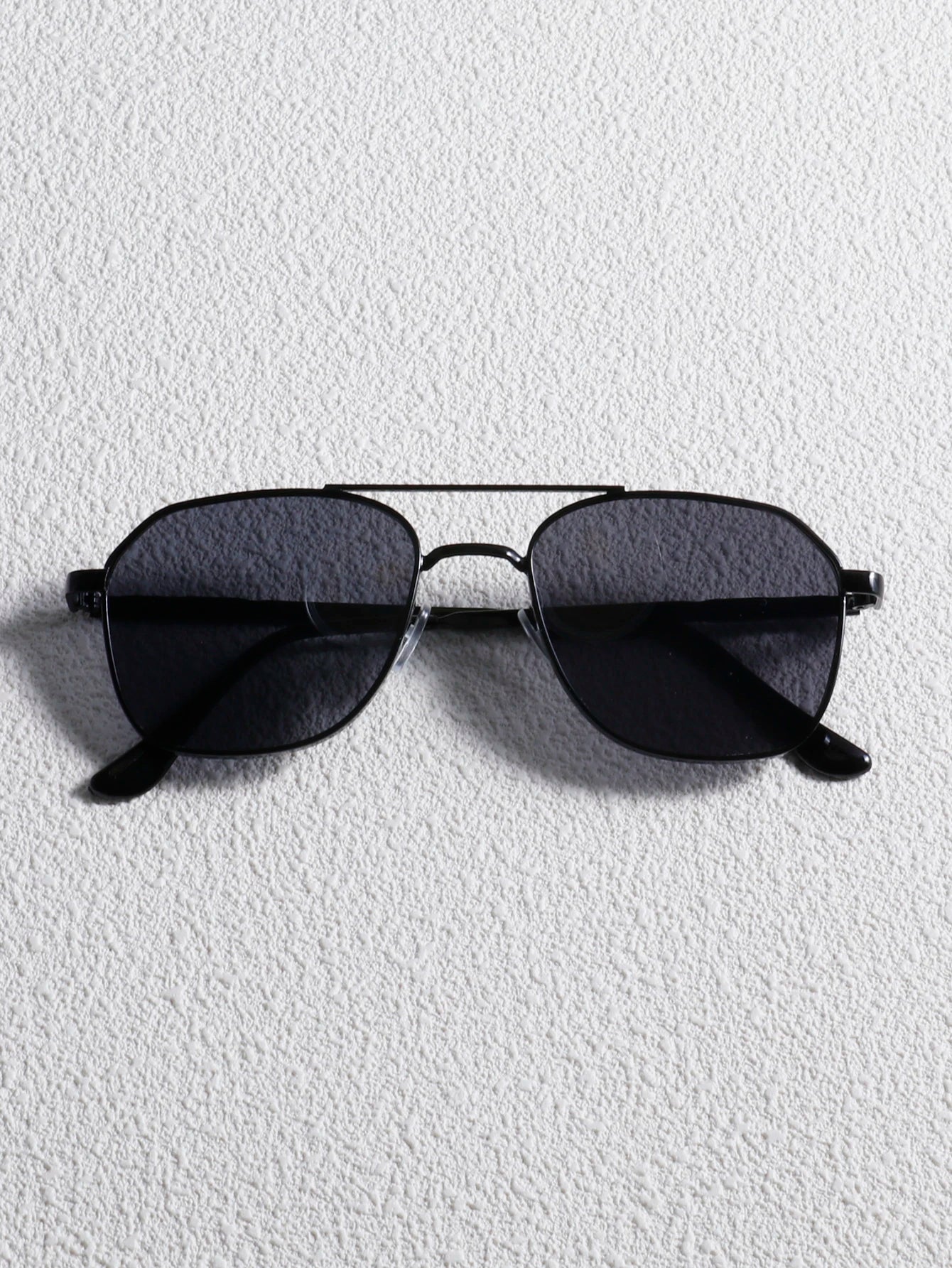Women's metal double-beam full-frame glasses
