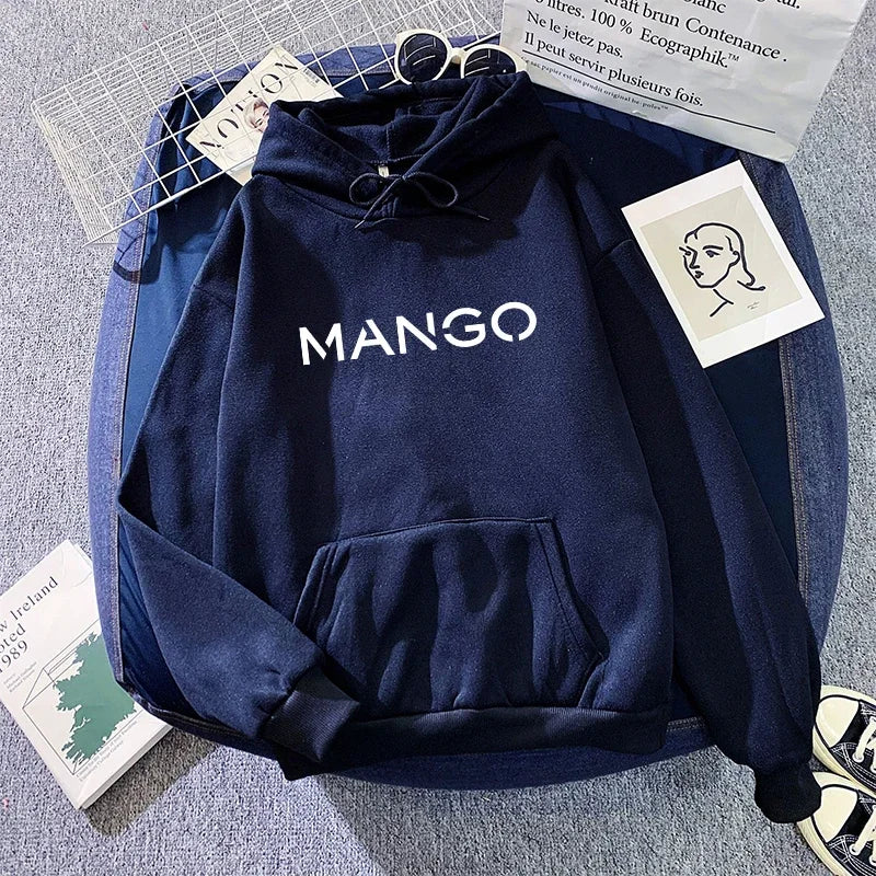 Woman Hooded Sweatshirt Urban Casual Fashion Long Sleeve Pullover