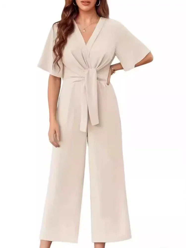 Women's Jumpsuit Casual Solid Color