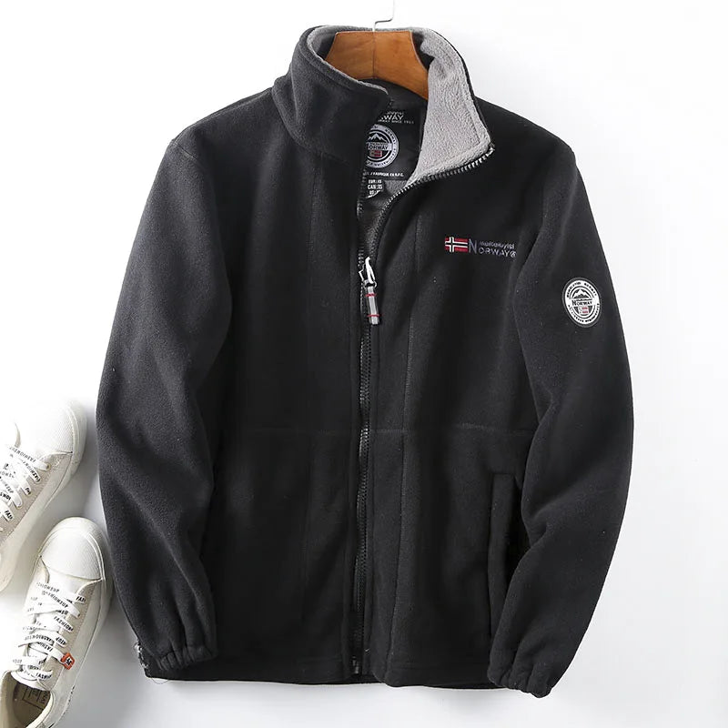 Men's Casual Jacket, Thickened Wool Jacket
