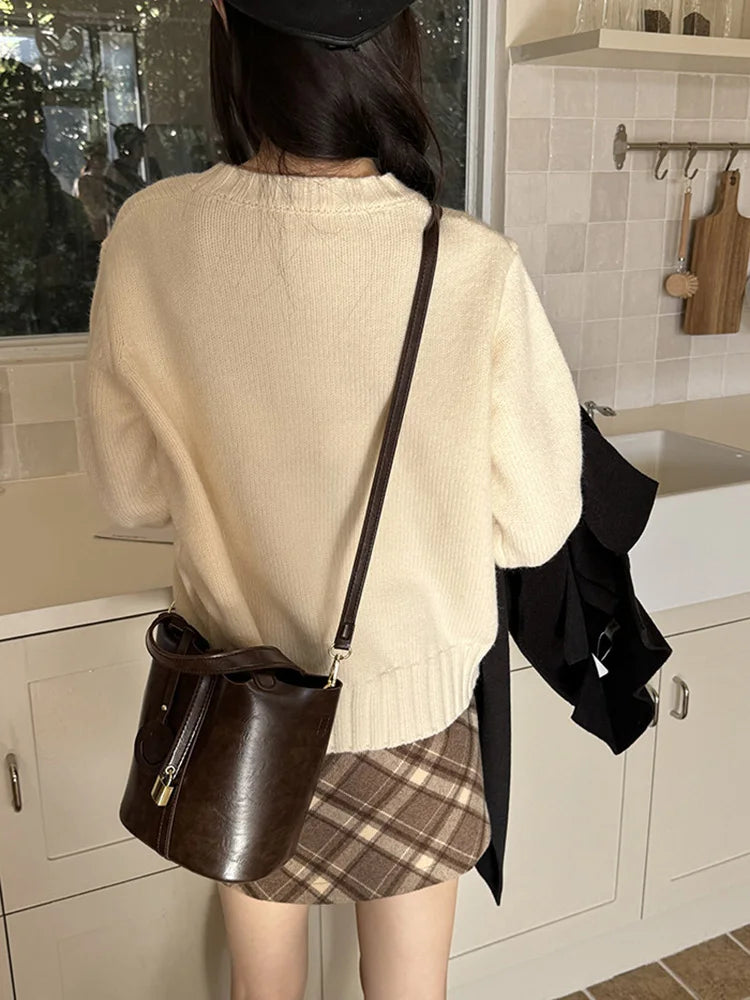 Women Handbags  Crossbody Bag Fashion Bucket Tote Bag
