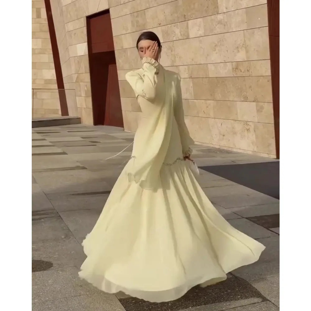 Eid Women Dress Ramadan Abaya Party Vestidos Largos Muslim