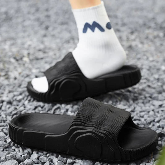 Soft EVA Anti-slip Couples Bathroom Beach Slides