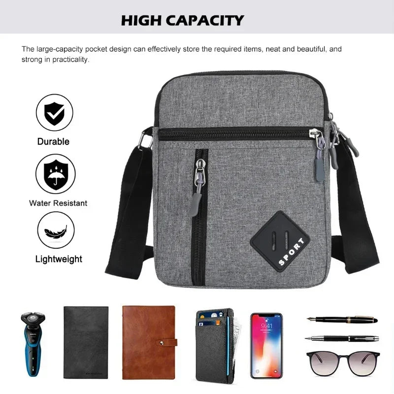 Men's Messenger Bag Crossbody Shoulder Bags