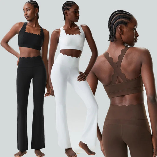 Women Two Pieces Fitness Yoga Set