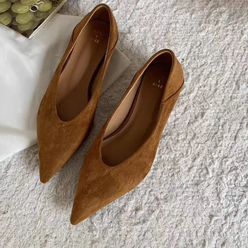 Flats Women Shoes Pointed Toe Shoes Shallow Casual Sandals Cozy Walking Sport Shoes