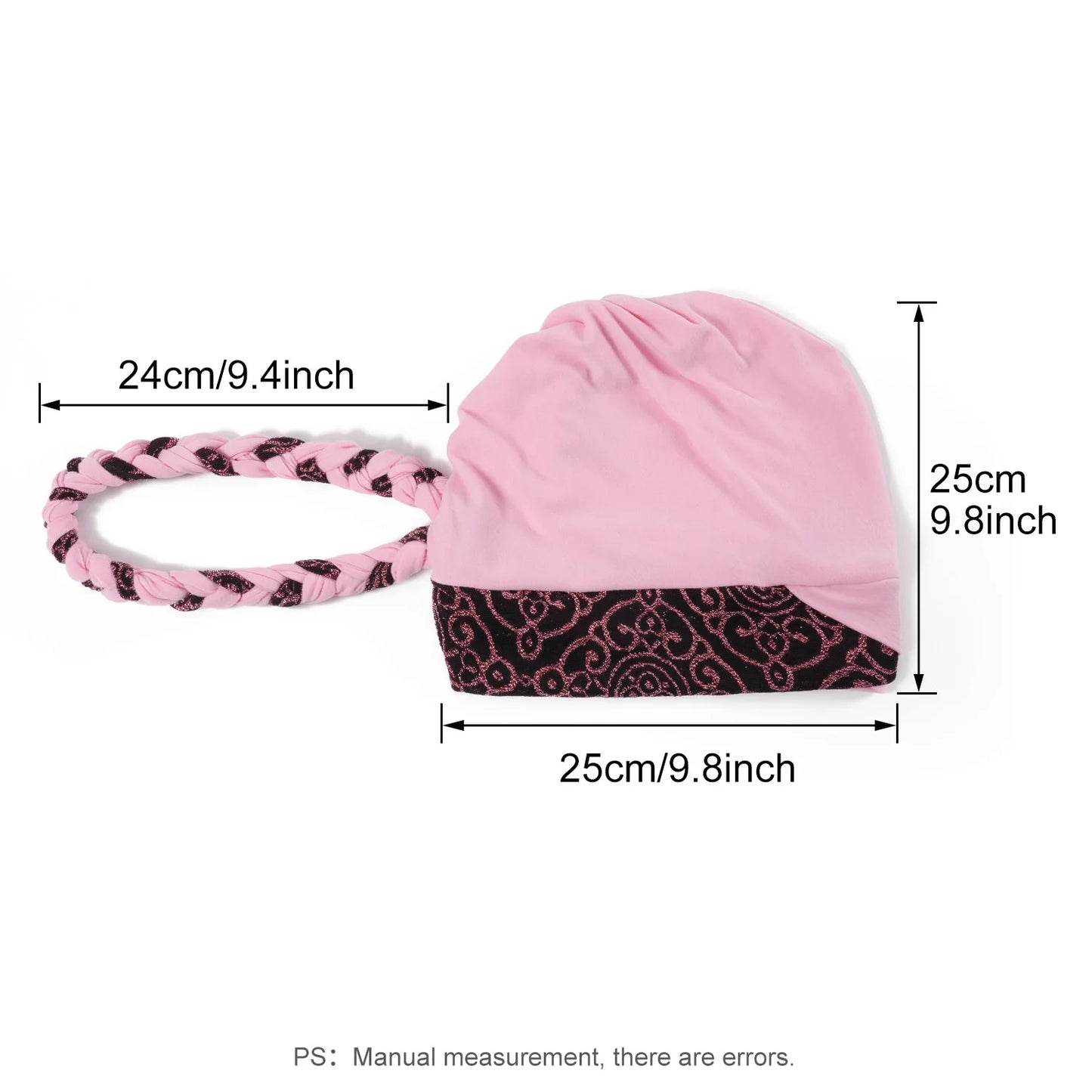 Turban Cap Ladies Islamic Print Bonnet Hat