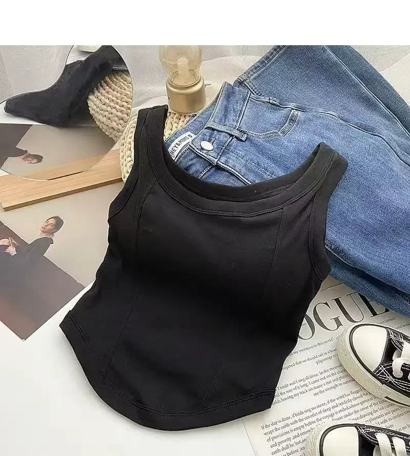 Women's Millennial Retro Slim Fit Tank Top