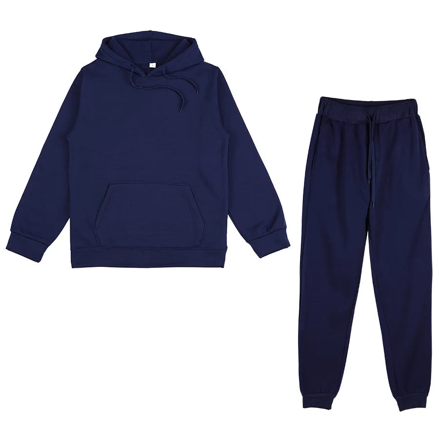 Women Warm Hoodie Sweatshirts And Long Pant