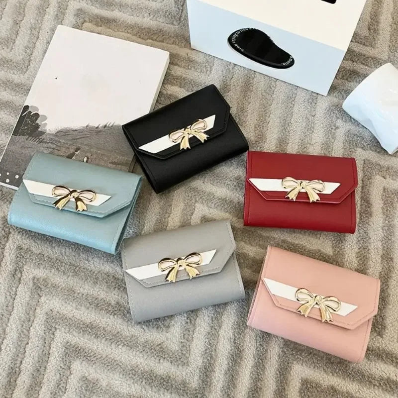 Women's Foldable PU Leather Wallet