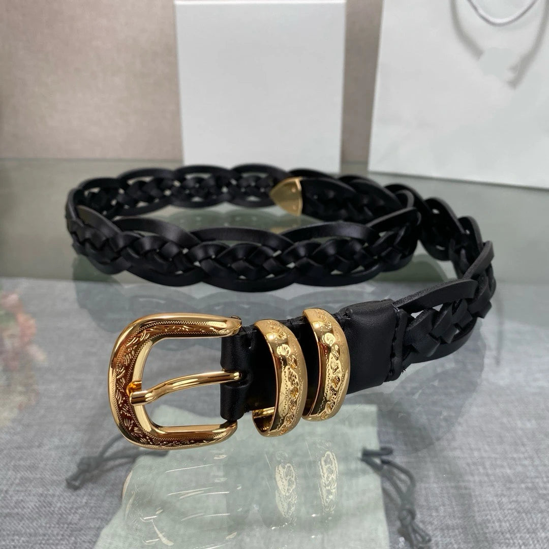 New Luxury Brand Belts for Men Smooth Metal Buckle Male Strap Genuine  belt