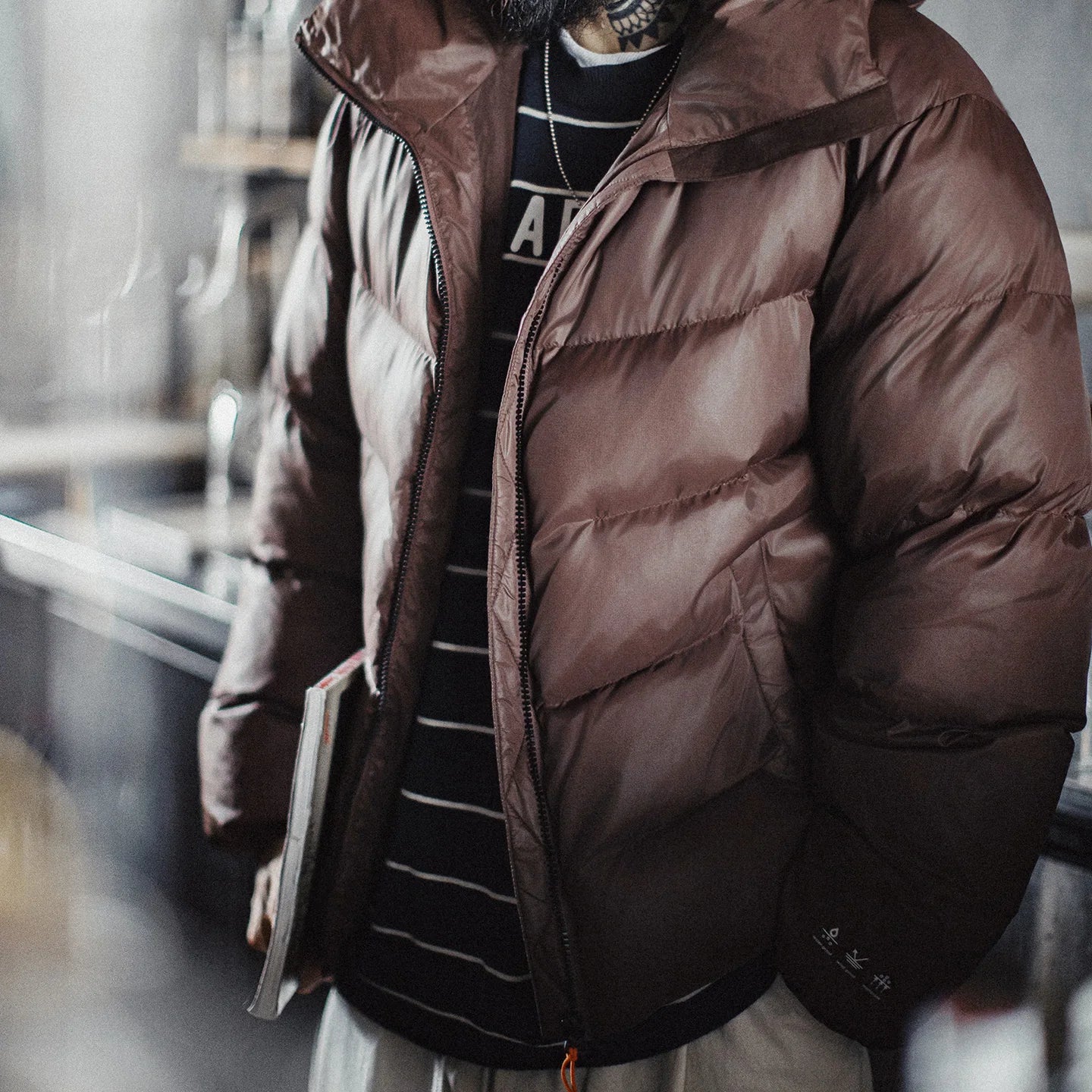 Cotton-padded Jacket Quilted Puffer Short Coat