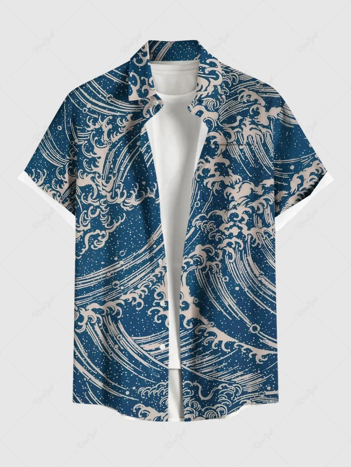 Summer Plus Size Men's Shirt 3D Prints