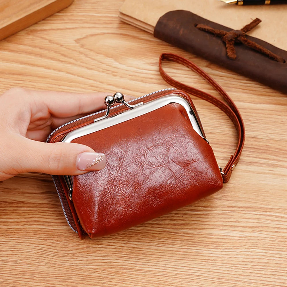 Women's Wallet PU Leather Short Hasp Coin Purses