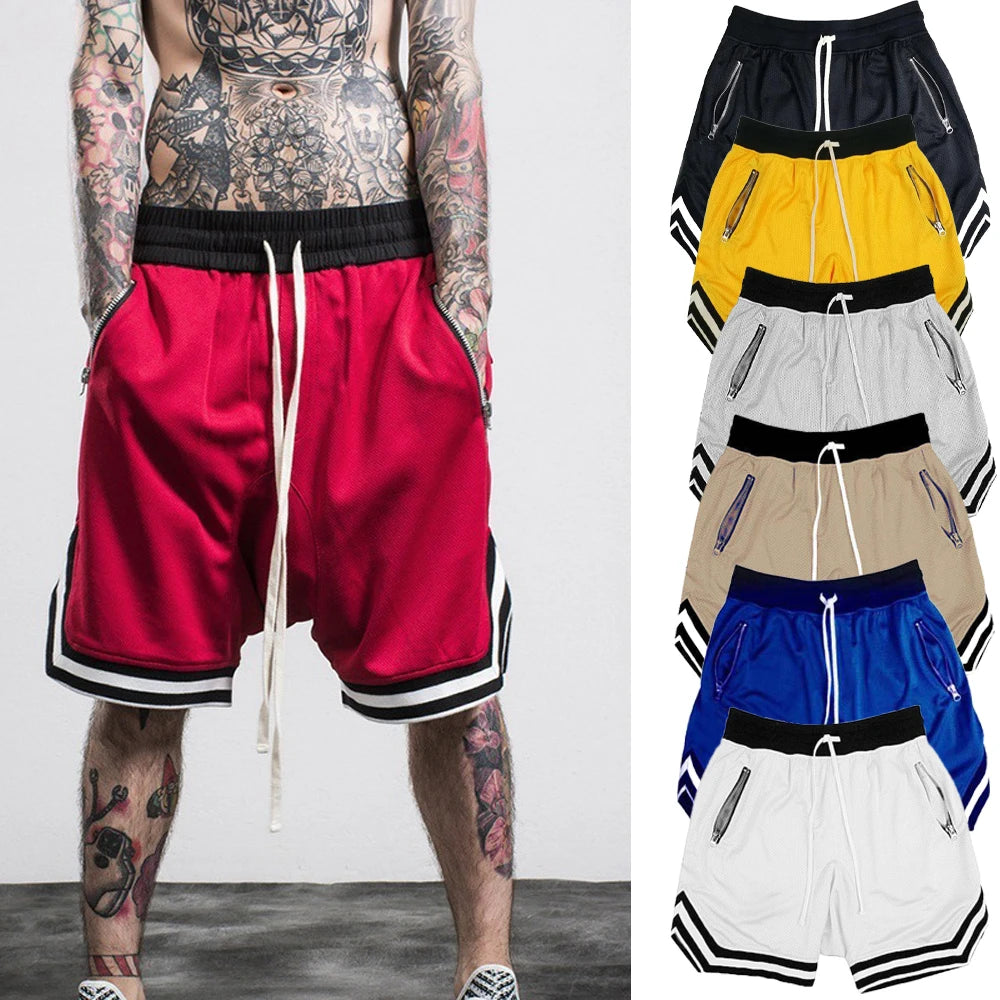 Men's Sports Basketball Shorts Mesh