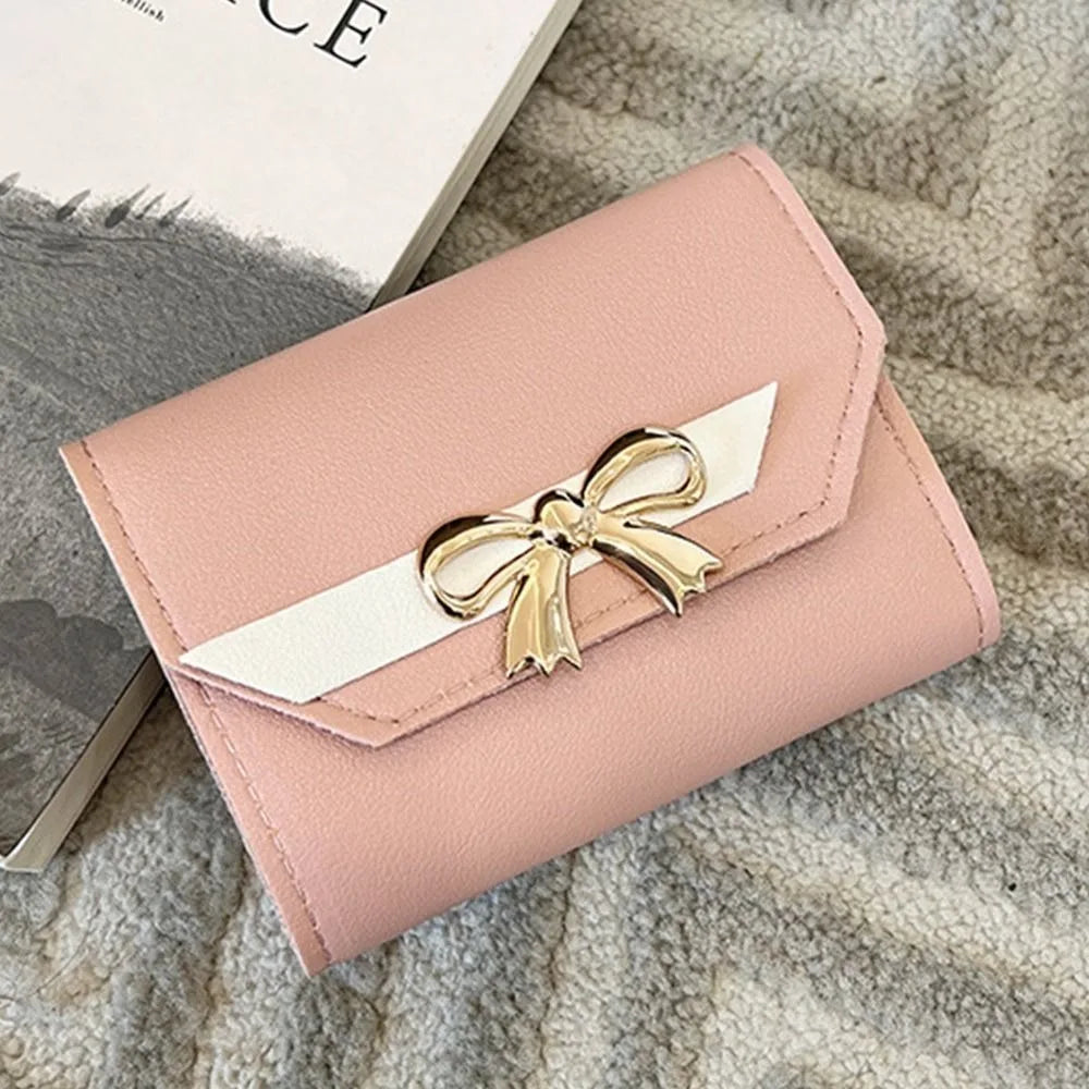 Women's Foldable PU Leather Wallet