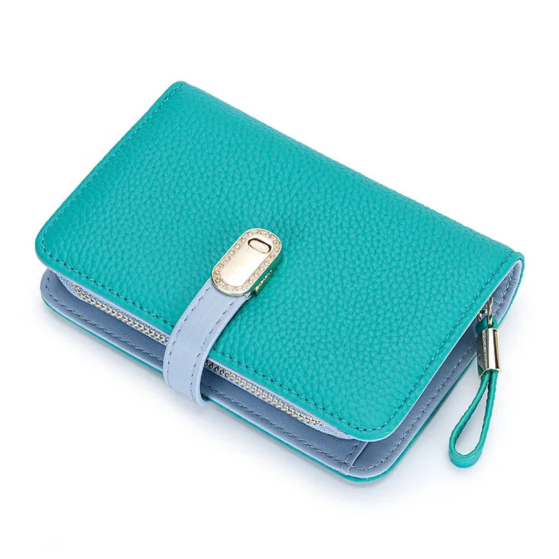 Women Wallets Leather Purse Credit Card Luxury Card Package