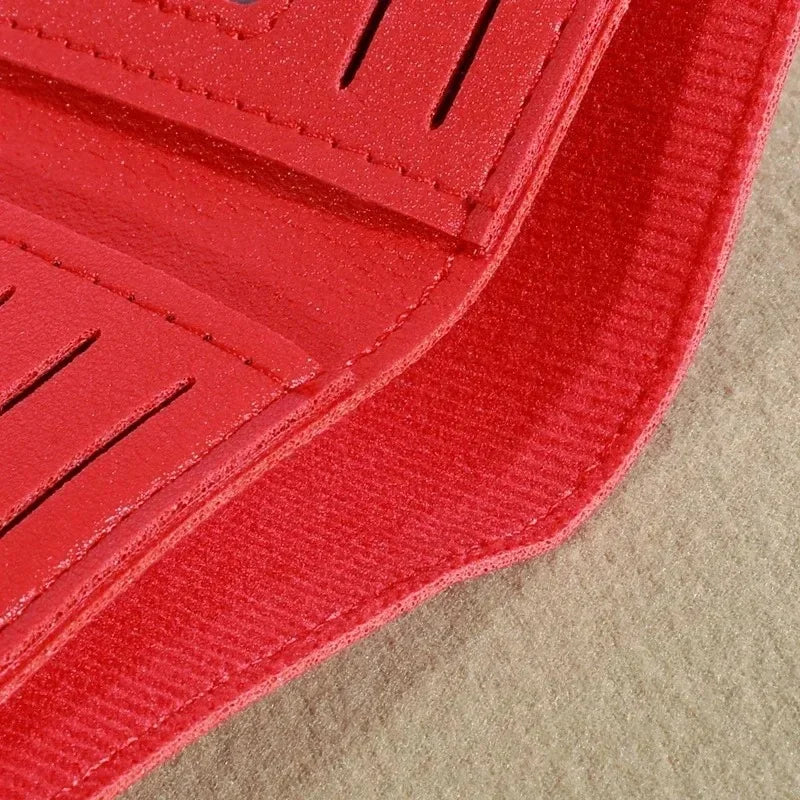 Women Wallet Pu Leather Portable Purse Small Wallet