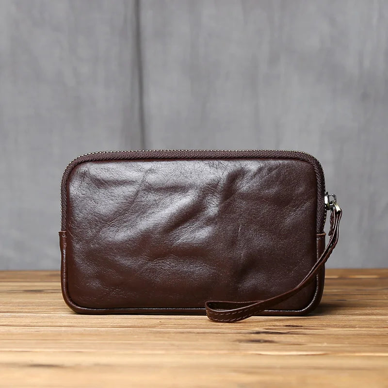 Vintage Genuine Leather Wallet for Men and Women