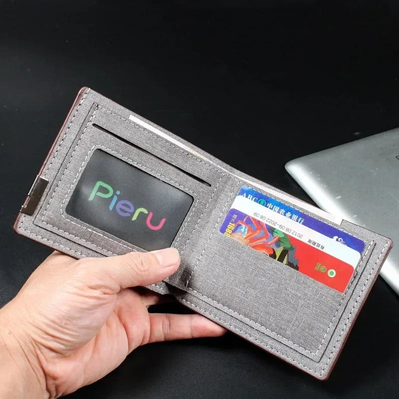 New Minimalist and Portable Denim Wallet