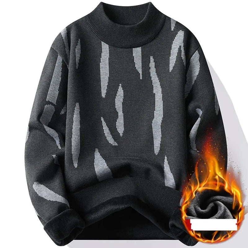 Warm Knit Sweater Soft Thermal Cardigan Plus Size Multi Color Options