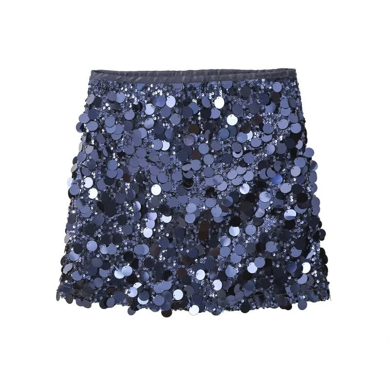 Sequin Skirt for Women  Bodycon High Waist Streetwear Night Out Party Club  Skirts