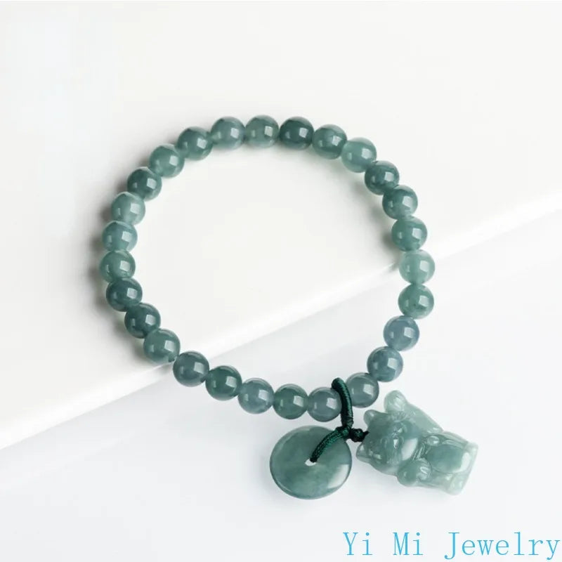 Natural A-grade Jade Bracelet