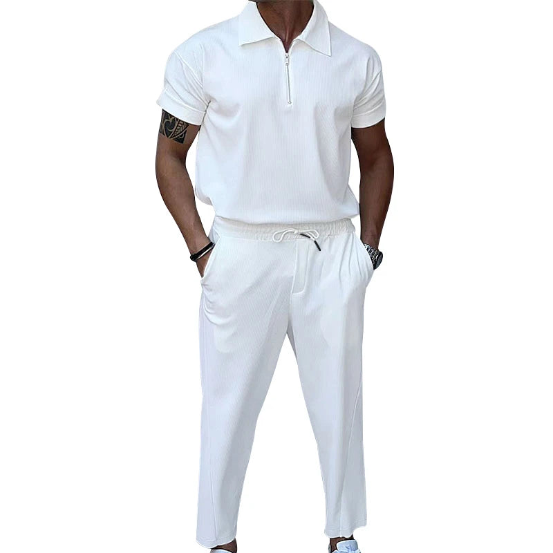 New Men's Set  Plus-size