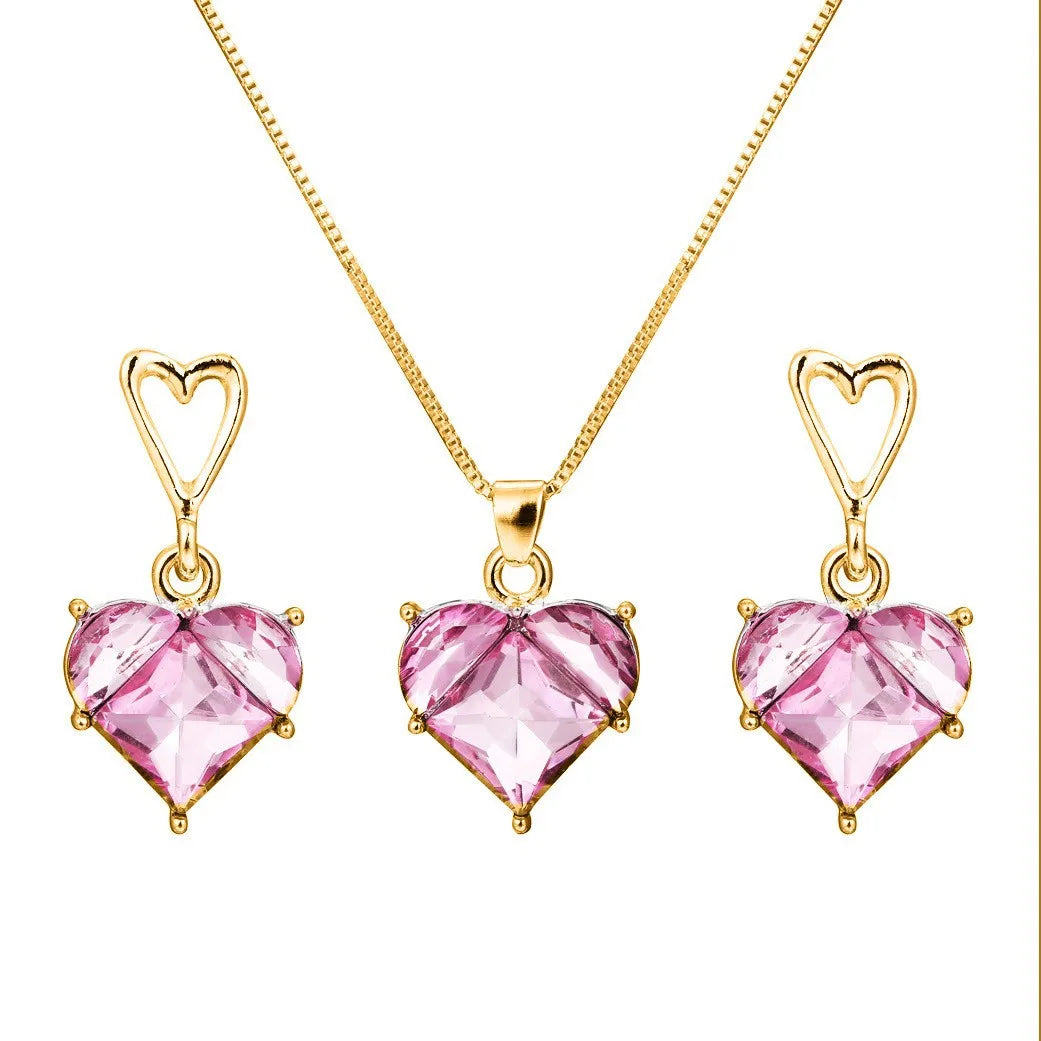 Fashion Earrings Necklaces Set for Women