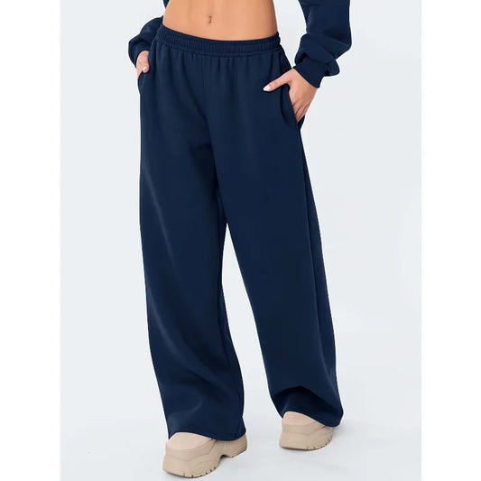 wide leg casual loose fit pants