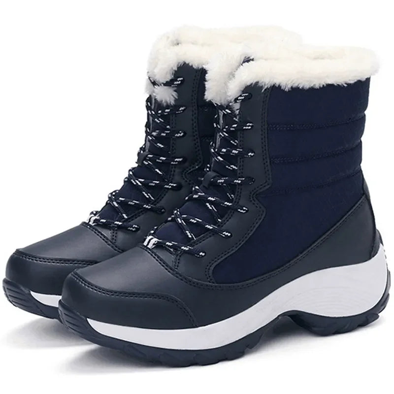 Women Boots Lightweight Ankle Boots Heels Winter  Shoes