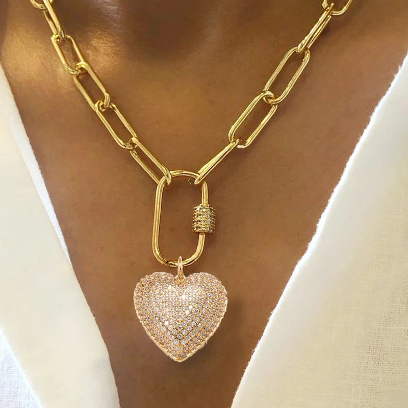 Vintage Round Charm Layered Necklace Women's Jewelry