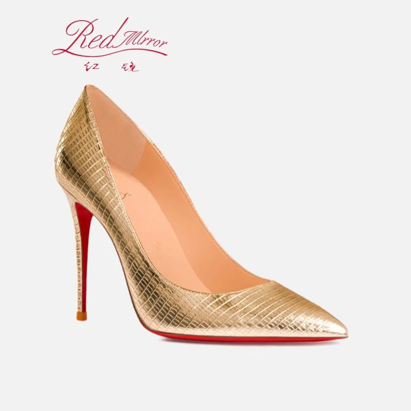 Elegant heels for ladiesLuxury Red Bottom Pointed Toe High Heels