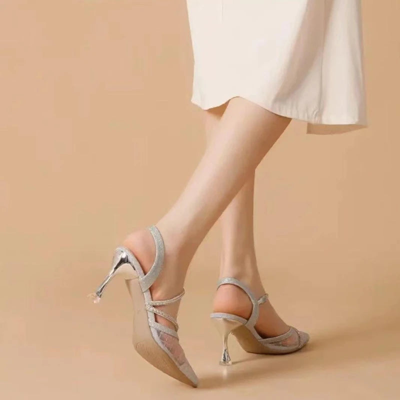 Ladies Shoes Heeled  Closed Pumps