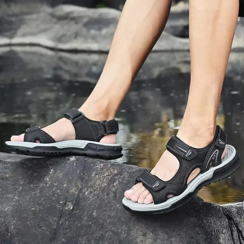 Summer Men‘s Sandals Casual Comfortable Sandals  Lightweight Outdoor Wear