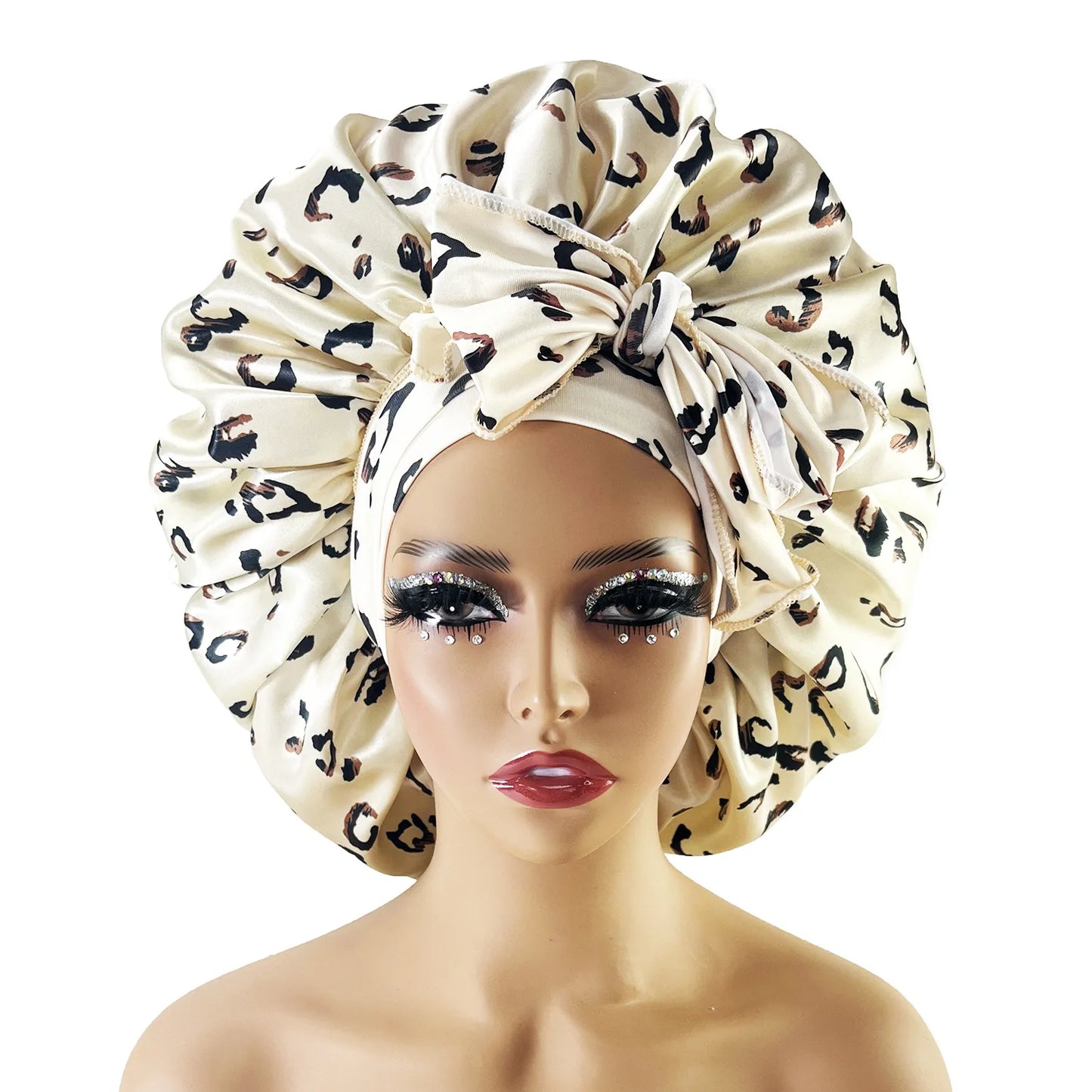 Ladies Knot Sp Cap Scarf Tied round Hat