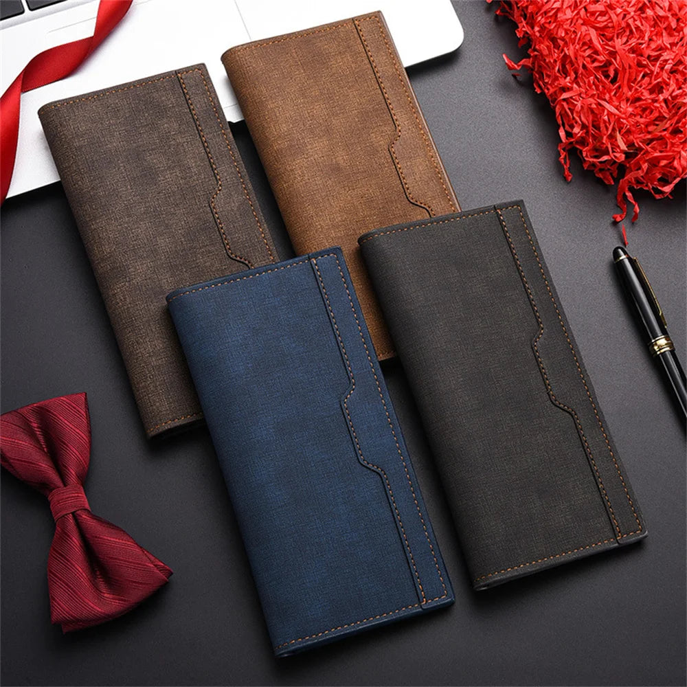 Men's Wallet Long Fashion Multiple Card Slots Men's