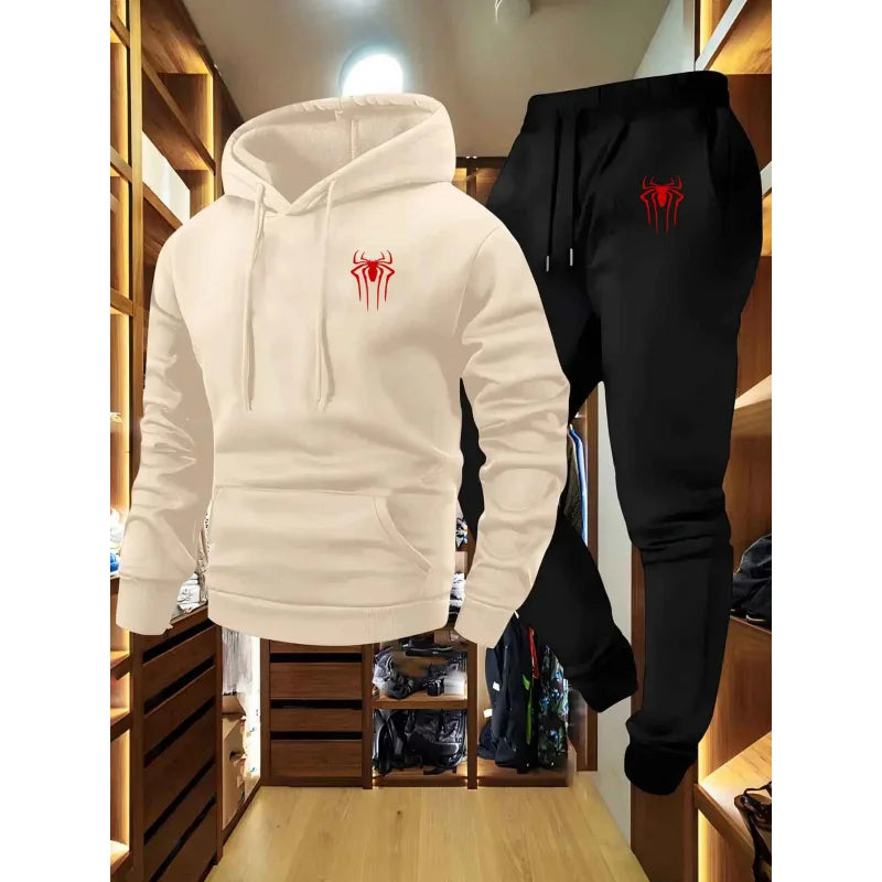 Fashionable men's sportswear set  spring  Autumn