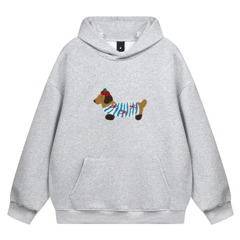 Women Sweatshirt Streetwear Couples Tops Casual Loose Hoodie