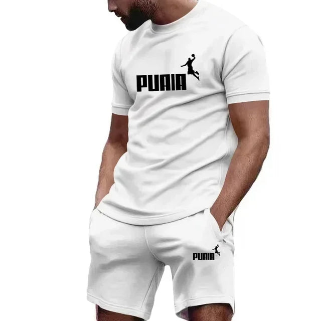 Summer Men's Sets  Tracksuit Short Sleeve