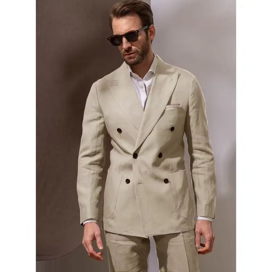 Pants Sets Men's New Summer Two-piece Suit