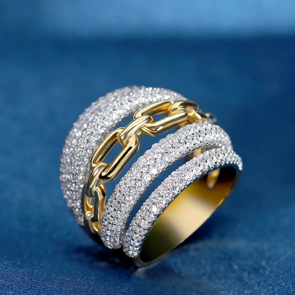 Fashion Vintage Multilayer Lady's Rings
