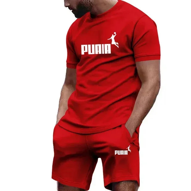 Summer Men's Sets  Tracksuit Short Sleeve