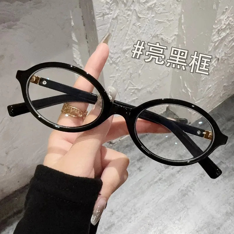 New Round Myopia Glasses for Women