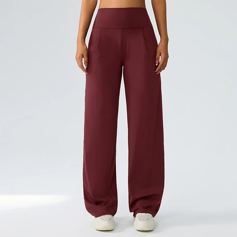 Yoga wide leg pants for women